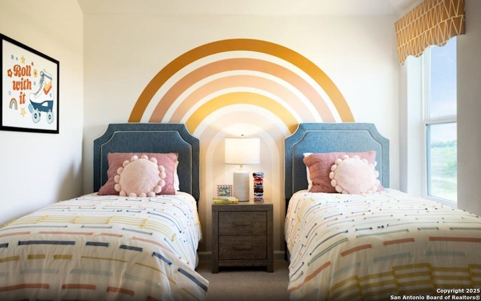 Furnished interior in a model home at Westridge in San Antonio (Image 20). Furnished interior in a model home at Westridge in San Antonio (Image 20).