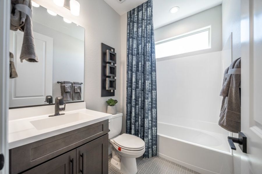 Furnished interior view inside a new home in Allen Ranches, Litchfield Park (Image 28).