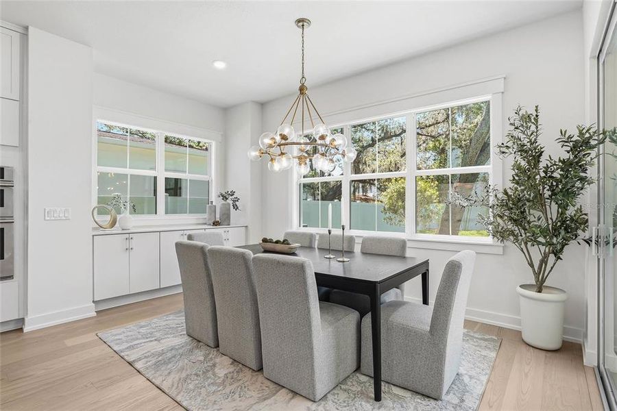 Furnished interior view inside a new home in , Tampa (Image 35).