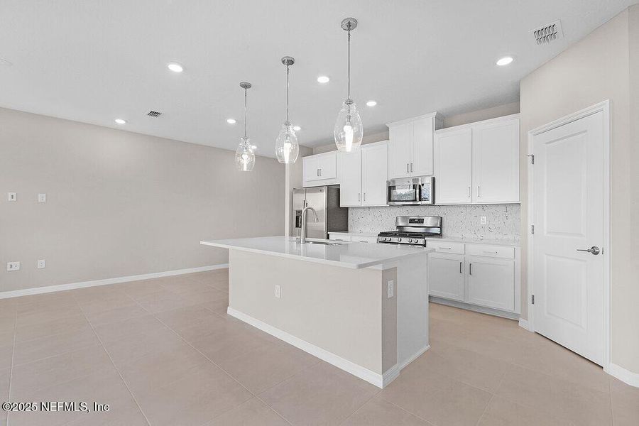 Furnished interior view inside a new home in , St. Augustine (Image 8).