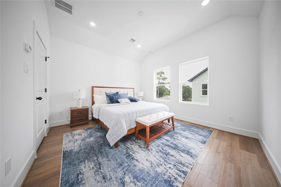 Furnished interior view inside a new home in , Houston (Image 20).