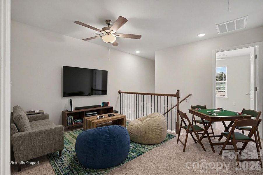 Furnished interior view inside a new home in Autumn Brook, Stanley (Image 12).