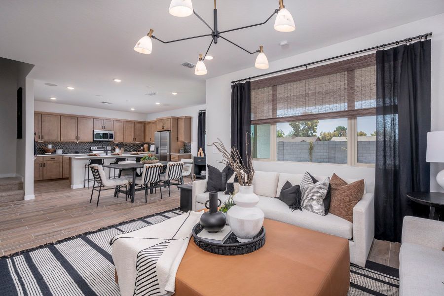 Representative furnished interior of a home built from the Malta by Risewell Homes in Marlowe, Glendale (Image 4). Representative furnished interior of a home built from the Malta by Risewell Homes in Marlowe, Glendale (Image 4).