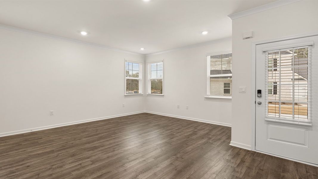 Spacious, unfurnished interior of a new home in Independence Villas and Townhomes, Loganville (Image 14). Spacious, unfurnished interior of a new home in Independence Villas and Townhomes, Loganville (Image 14).