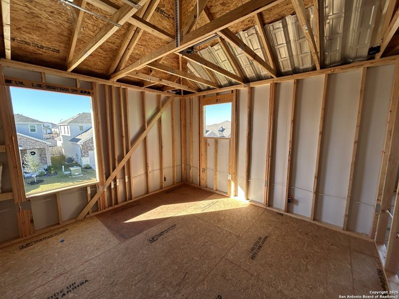 In-progress construction of a new home in Meadows at Hennersby Hollow 40's, San Antonio, TX (Image 7). In-progress construction of a new home in Meadows at Hennersby Hollow 40's, San Antonio, TX (Image 7).