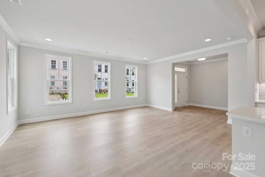 Spacious, unfurnished interior of a new home in Walk23, Huntersville (Image 27).