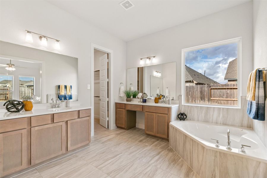 Furnished interior view inside a new home in Sunterra, Katy (Image 25). Furnished interior view inside a new home in Sunterra, Katy (Image 25).