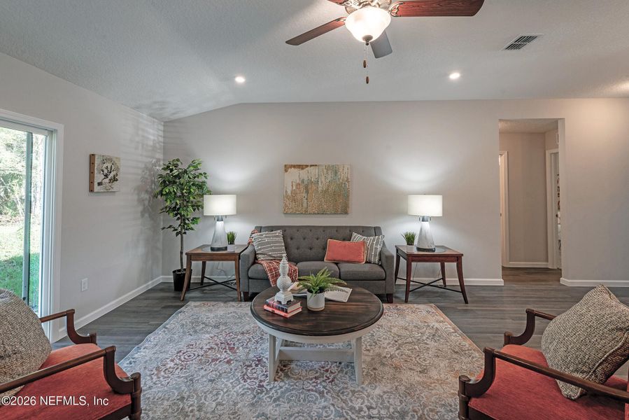 Furnished interior view inside a new home in , Jacksonville (Image 6).