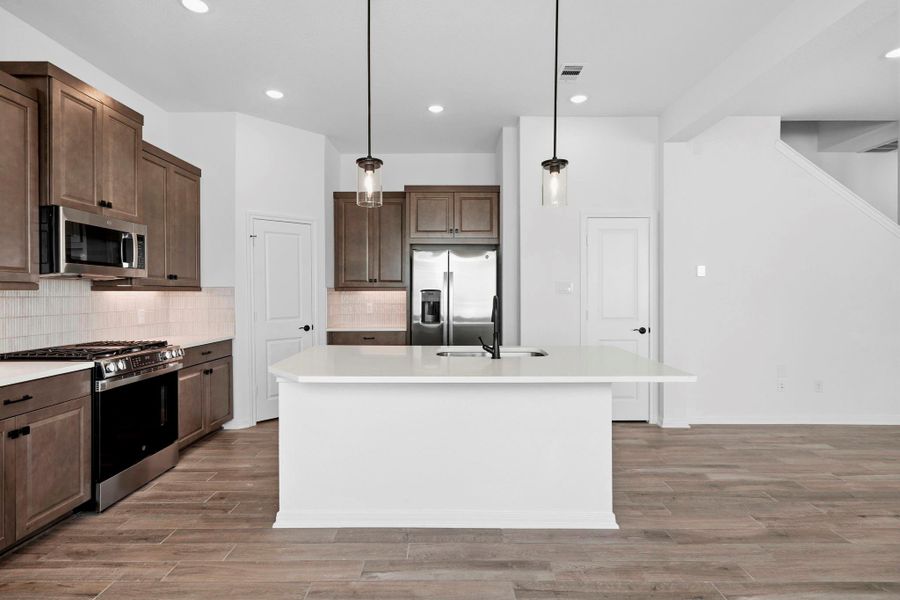 Furnished interior view inside a new home in Woodforest, Montgomery (Image 7).