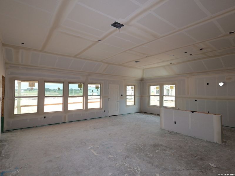 In-progress construction of a new home in Hickory Ridge, Elmendorf, TX (Image 27).