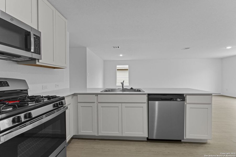 Furnished interior view inside a new home in Voss Farms: Watermill Collection, New Braunfels (Image 5).