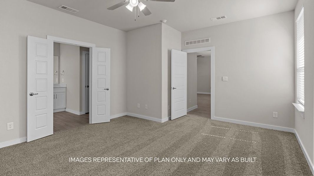 Spacious, unfurnished interior of a new home in Westmont, Lubbock (Image 10).