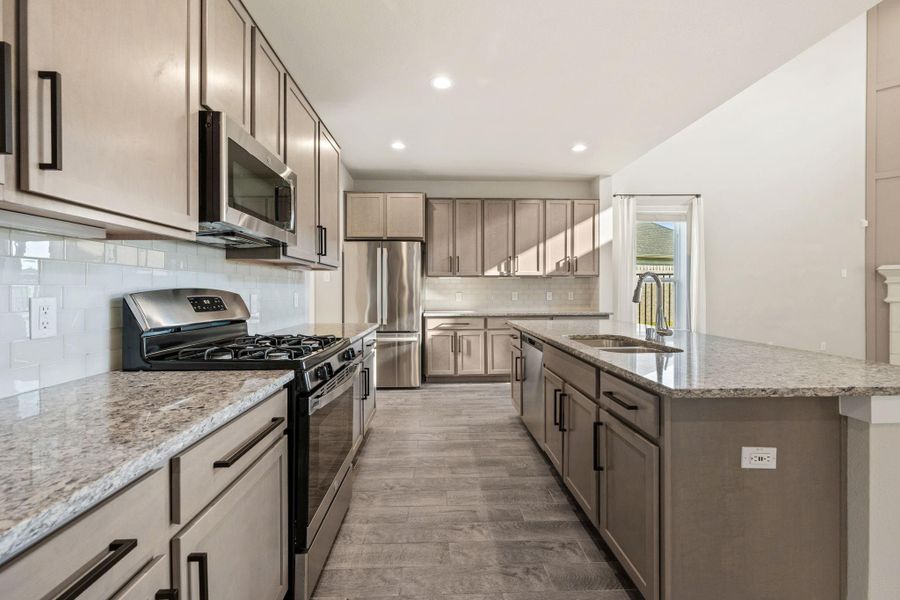 Furnished interior view inside a new home in Balmoral, Humble (Image 5). Furnished interior view inside a new home in Balmoral, Humble (Image 5).