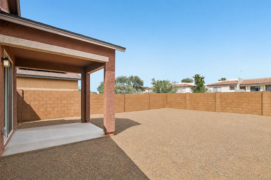 Exterior details and patio area of a home in Saguaro Haven, Tucson (Image 4). Exterior details and patio area of a home in Saguaro Haven, Tucson (Image 4).