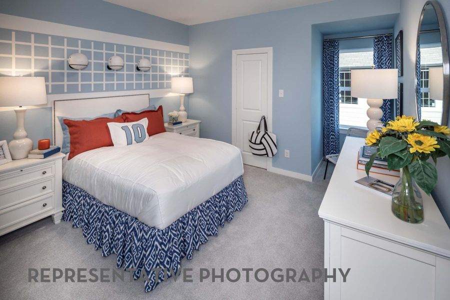 Furnished interior view inside a new home in Jordan Ranch, Fulshear (Image 25).