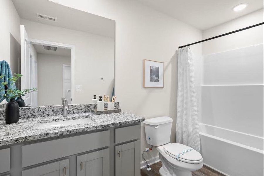 Furnished interior view inside a new home in Concord Oaks, Powder Springs (Image 9).