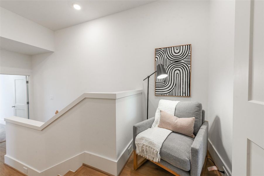 Furnished interior view inside a new home in , Houston (Image 11).