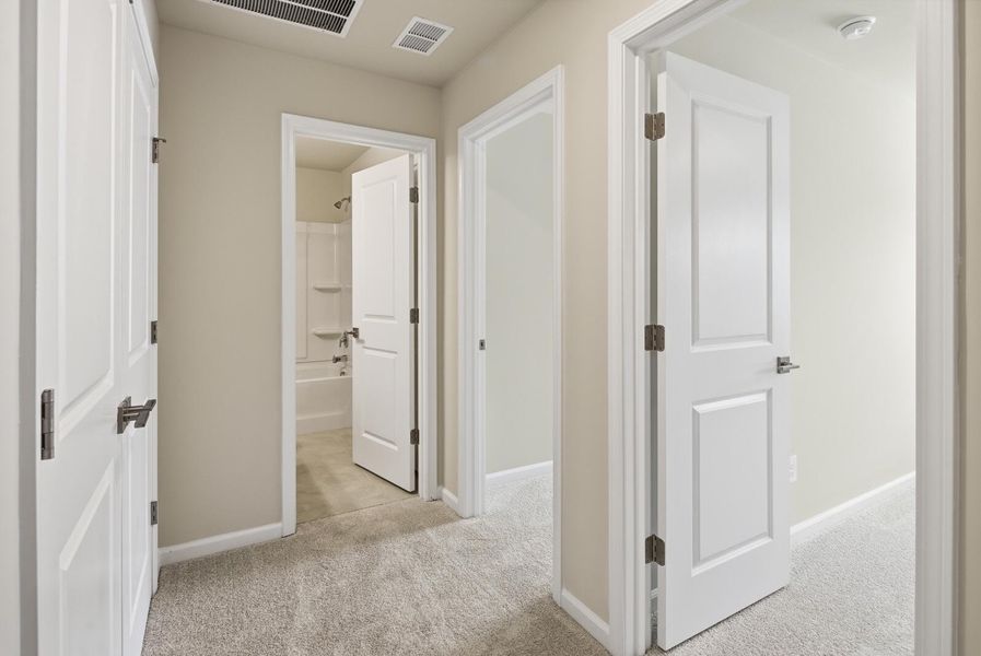 Spacious, unfurnished interior of a new home in Ashley Walk Townes, Charleston (Image 41). Spacious, unfurnished interior of a new home in Ashley Walk Townes, Charleston (Image 41).