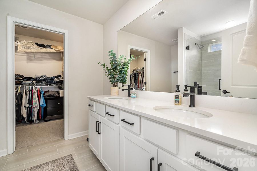Furnished interior view inside a new home in Village at North Reach, Charlotte (Image 7).