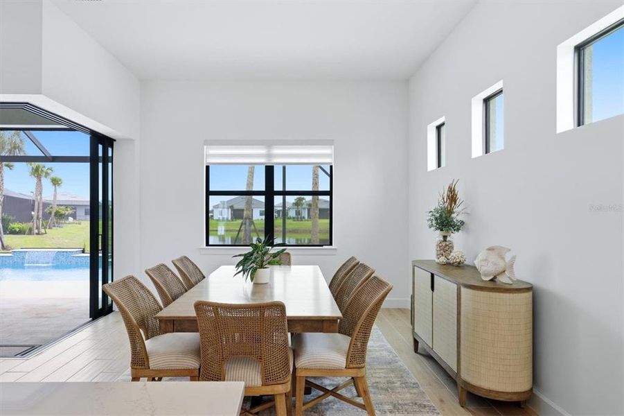 Furnished interior view inside a new home in Del Webb Catalina, Lakewood Ranch (Image 8).