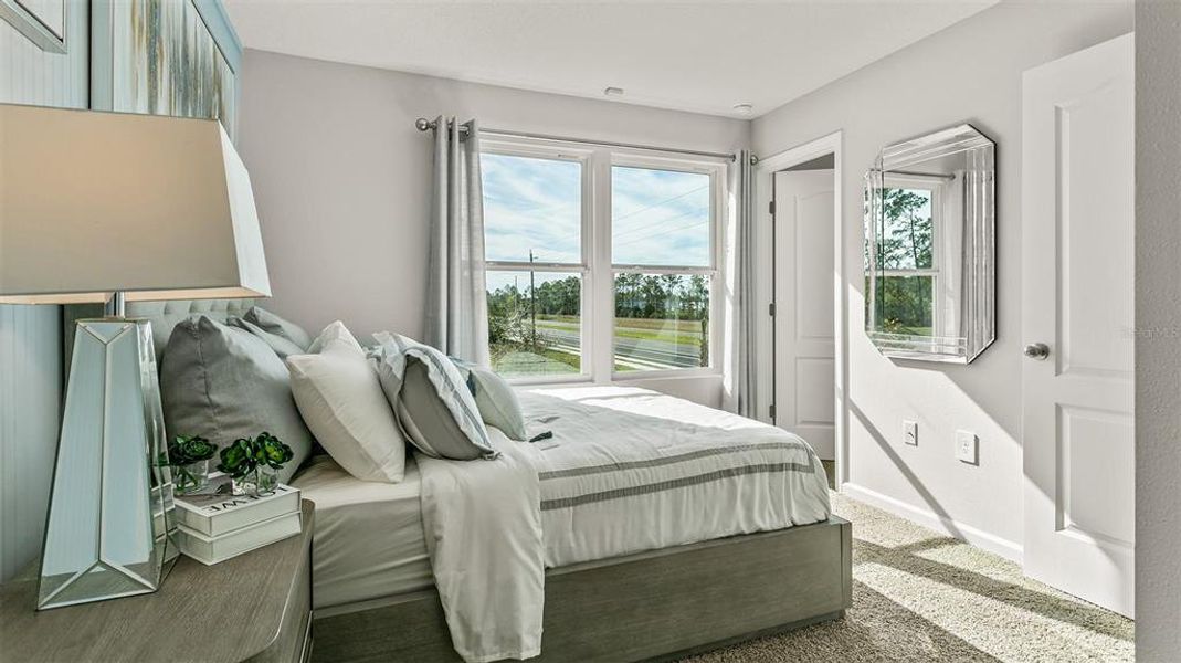 Furnished interior view inside a new home in Stokes Landing, St. Augustine (Image 13).