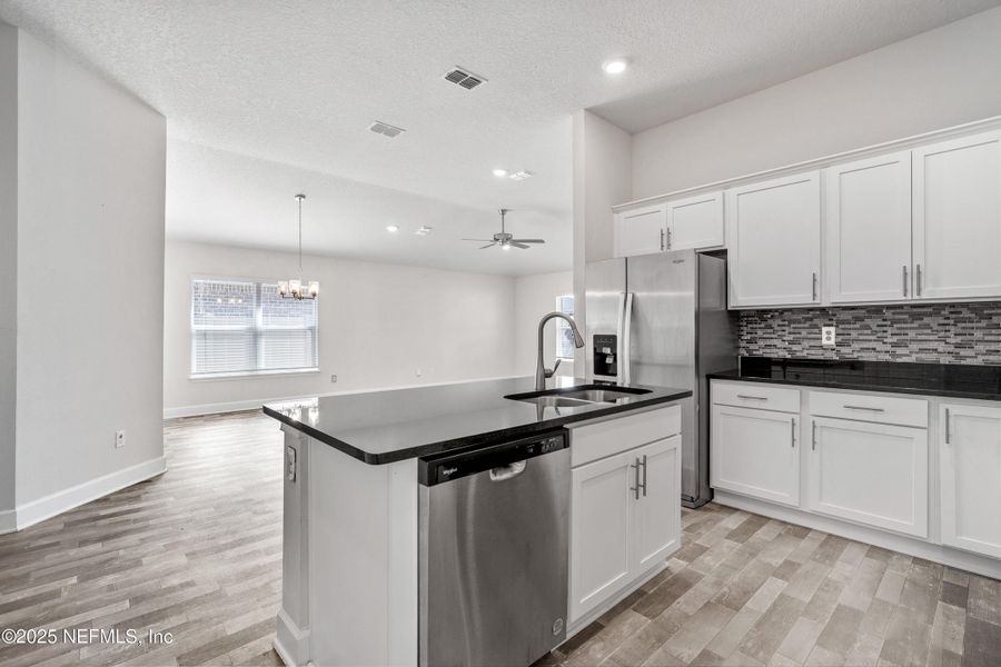 Furnished interior view inside a new home in Shadow Crest at Rolling Hills, Green Cove Springs (Image 8).