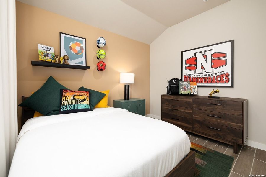 Furnished interior view inside a new home in , Mico (Image 19).