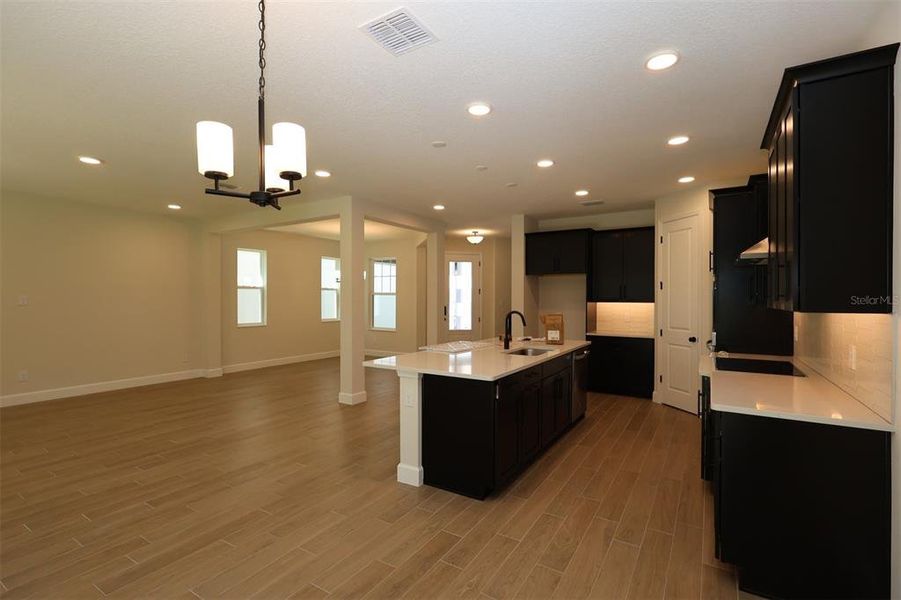 Furnished interior view inside a new home in Eden at Crossprairie, St. Cloud (Image 14).