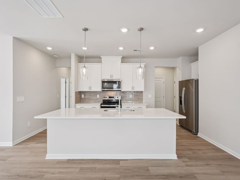 Furnished interior view inside a new home in Hawthorne Station, College Park (Image 5).