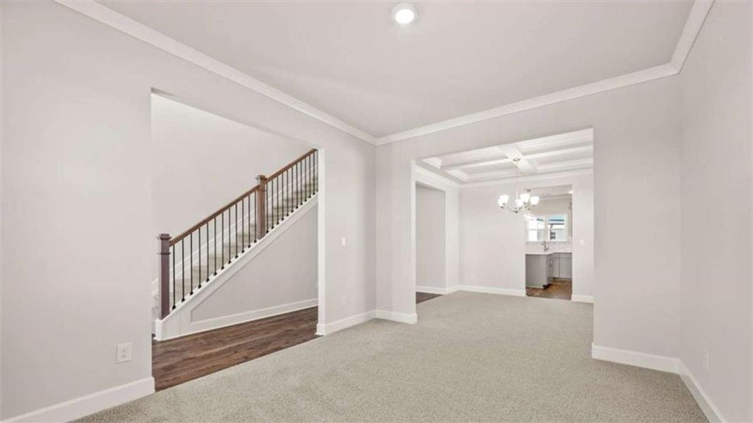 Spacious, unfurnished interior of a new home in Evergreen Crossing, Locust Grove (Image 16).