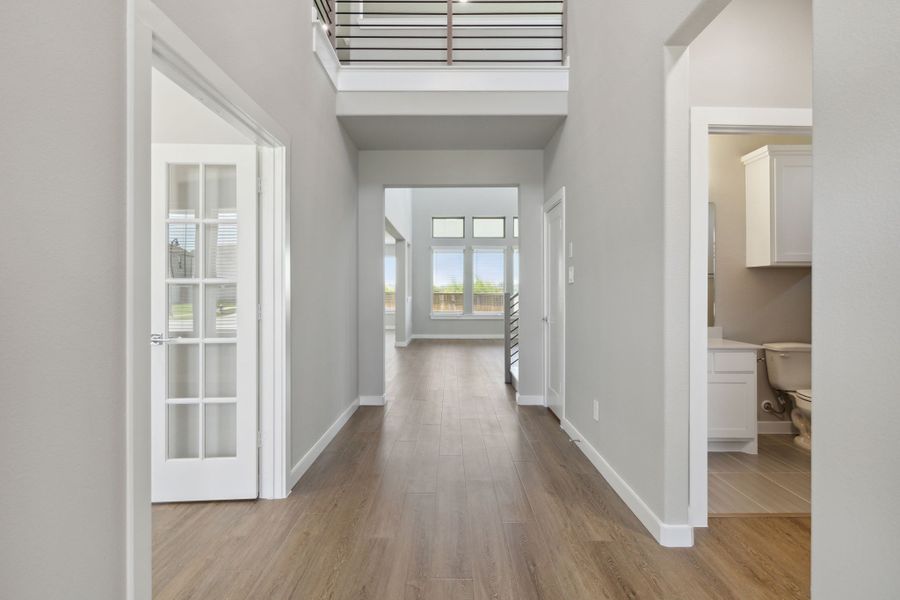 Entryway in the Henley home plan by Trophy Signature Homes – REPRESENTATIVE PHOTO Entryway in the Henley home plan by Trophy Signature Homes – REPRESENTATIVE PHOTO
