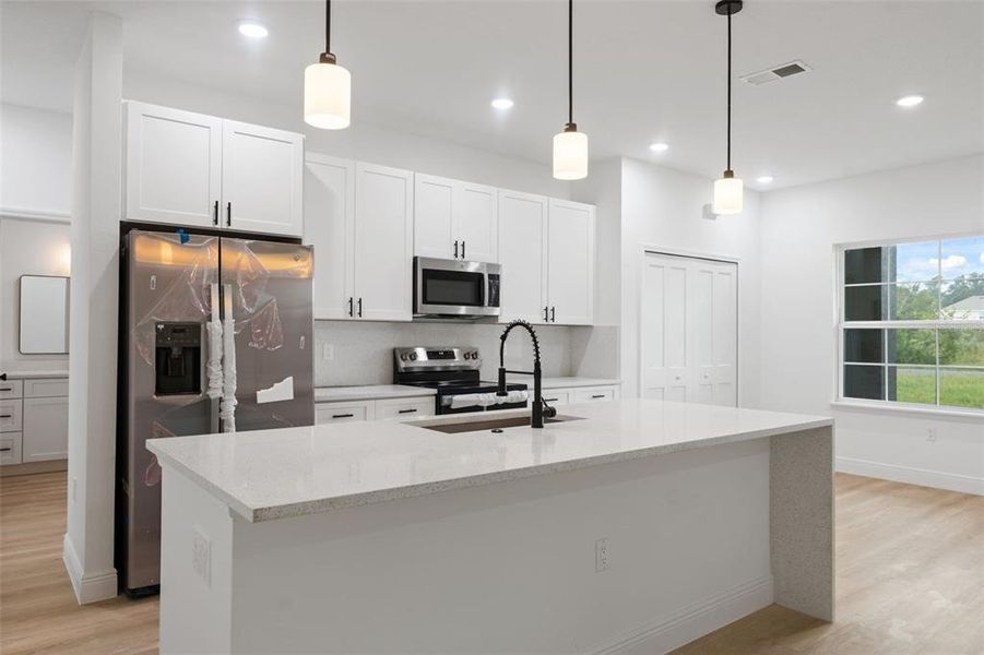Furnished interior view inside a new home in , Ocala (Image 11).