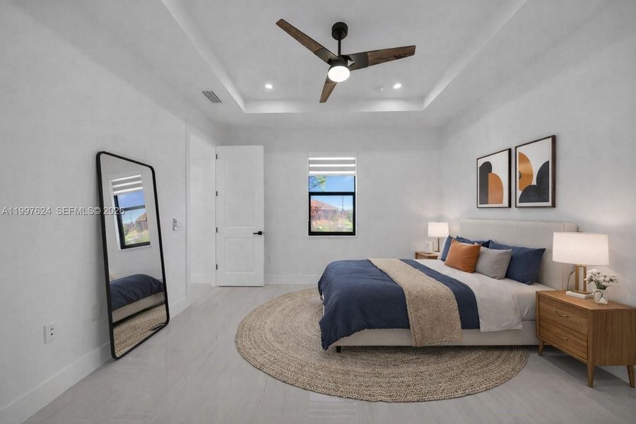 Furnished interior view inside a new home in , Lehigh Acres (Image 4).