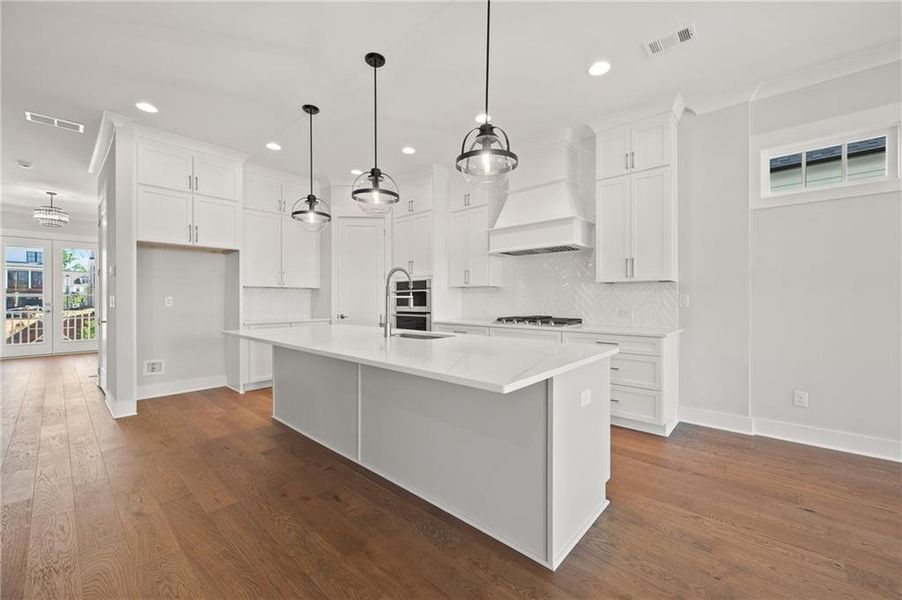 Furnished interior view inside a new home in South on Main, Woodstock (Image 7).