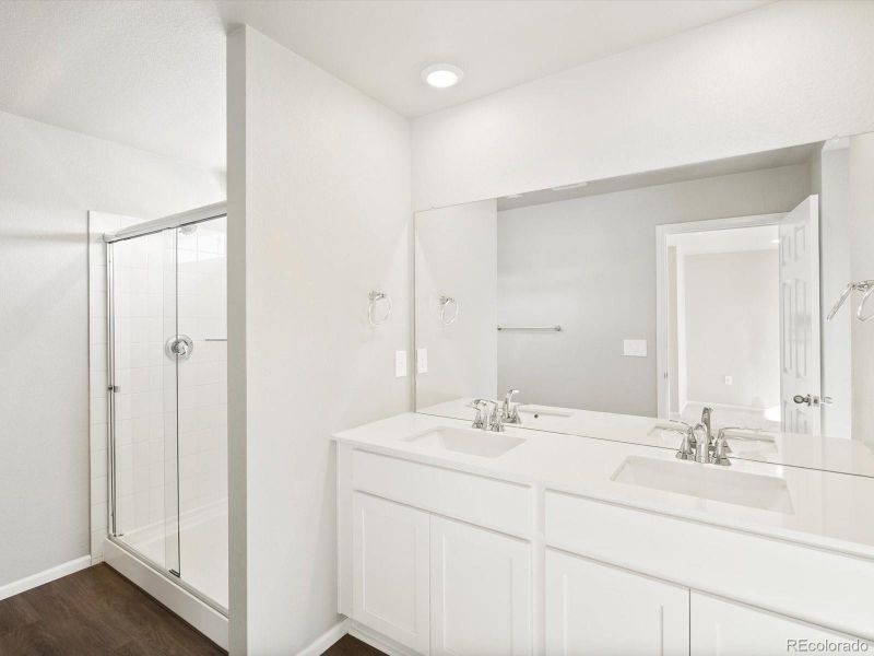 Furnished interior view inside a new home in Poudre Heights: The Meadow Collection, Windsor (Image 13).