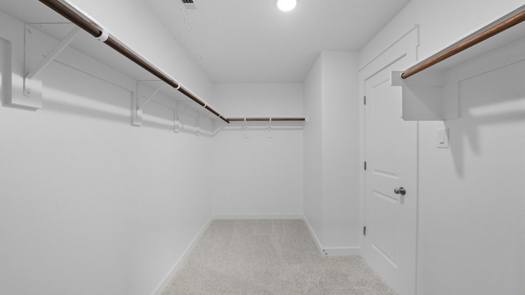 Furnished interior view inside a new home in Hunters Glen, Jarrell (Image 8).