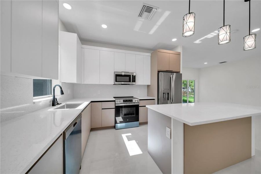 Furnished interior view inside a new home in , Lehigh Acres (Image 15).