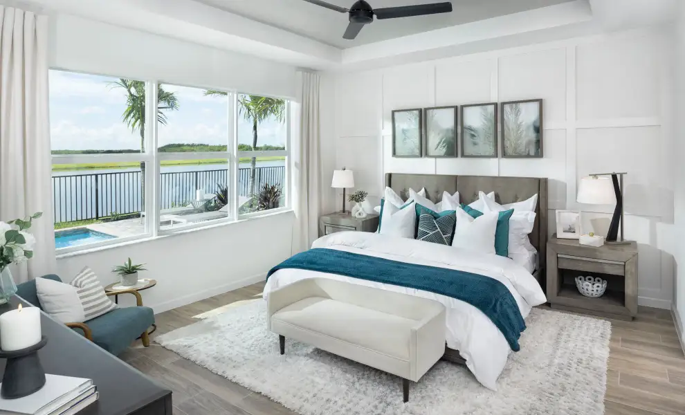 Furnished interior view inside a new home in Tradition, Port St. Lucie (Image 7). Furnished interior view inside a new home in Tradition, Port St. Lucie (Image 7).