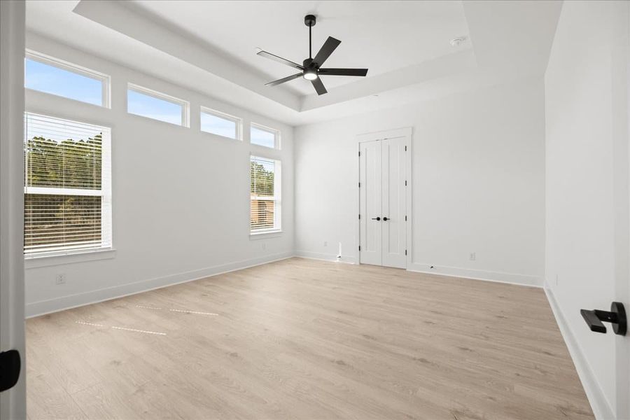 Spacious, unfurnished interior of a new home in Sweetwater, Austin (Image 35).
