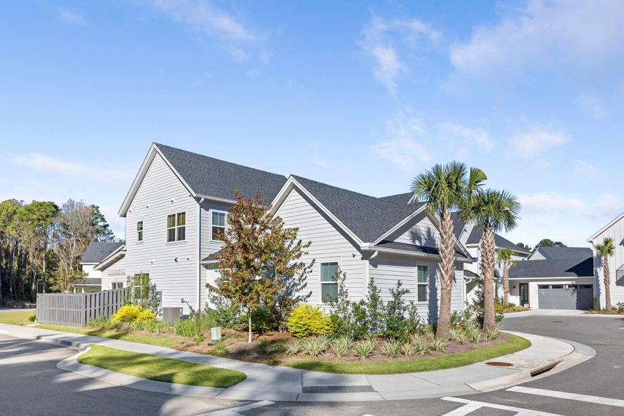 Front exterior of a new home in , Johns Island, SC, highlighting curb appeal (Image 24).