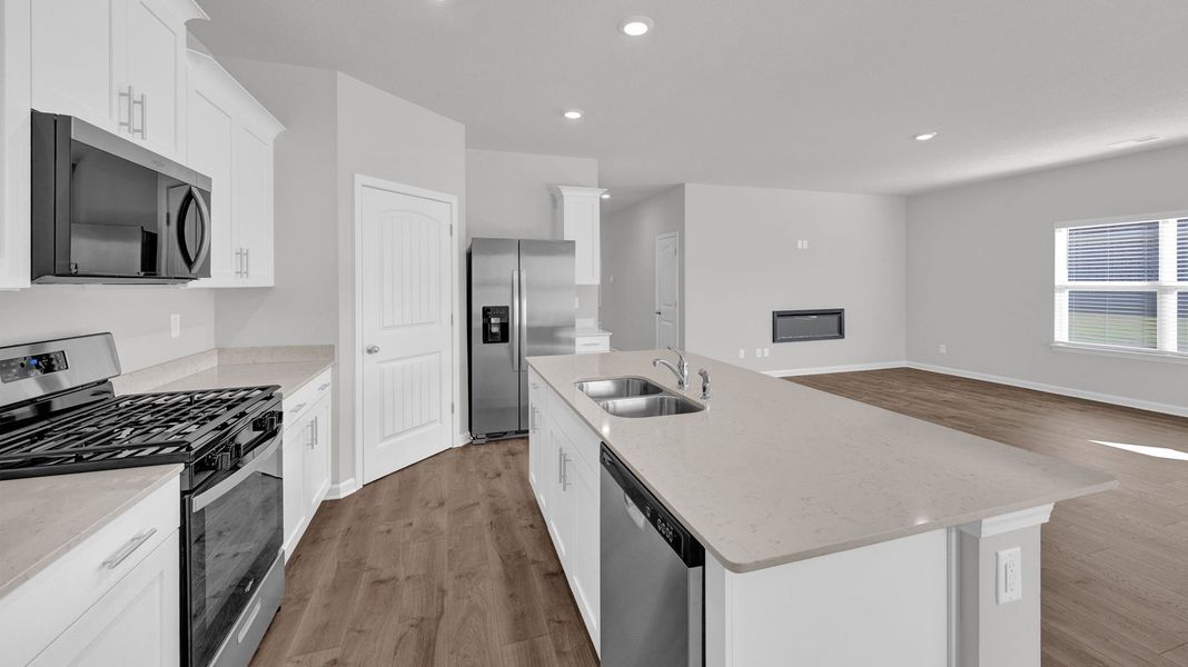Furnished interior view inside a new home in Shiloh Springs, Jackson (Image 13).