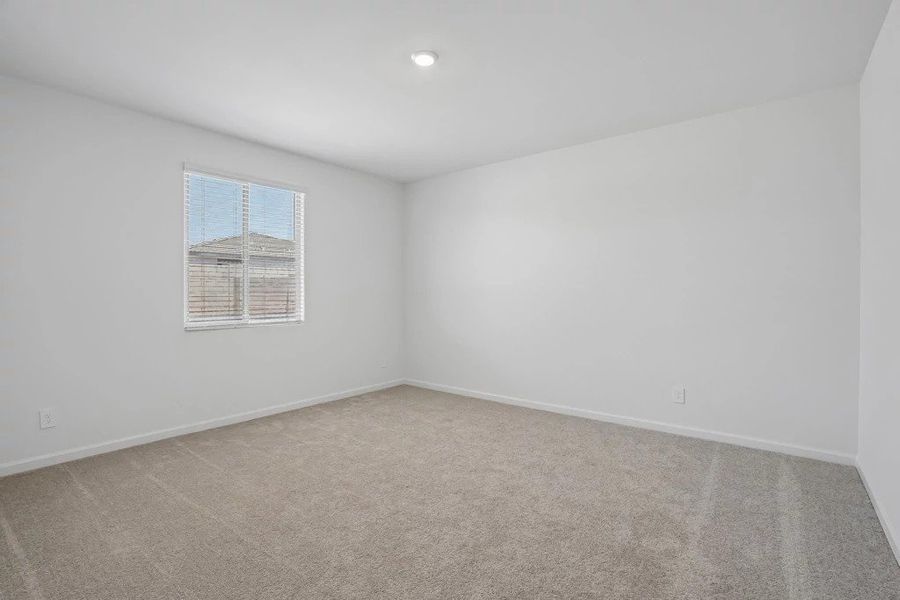 Primary suite. Representative images and renderings are for illustrative purposes. Actual structural options and design finishes of home may vary.