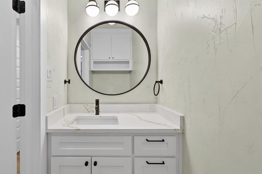 Furnished interior view inside a new home in , Haltom City (Image 18).