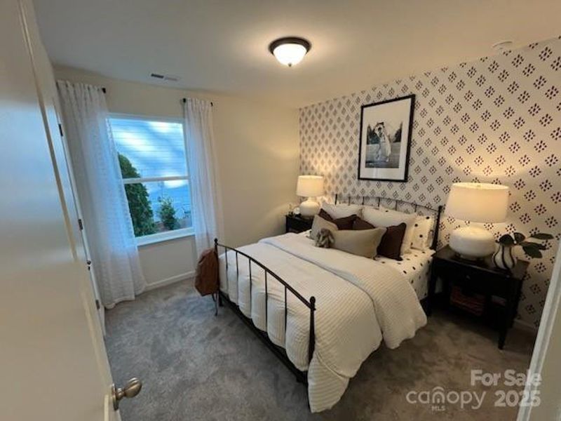 Furnished interior view inside a new home in Sheffield, Indian Trail (Image 11). Furnished interior view inside a new home in Sheffield, Indian Trail (Image 11).