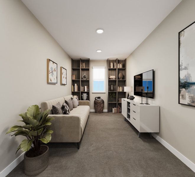 Furnished interior view inside a new home in Lake Bluff, Greeley (Image 6).