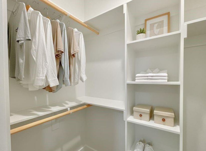 View of spacious closet View of spacious closet