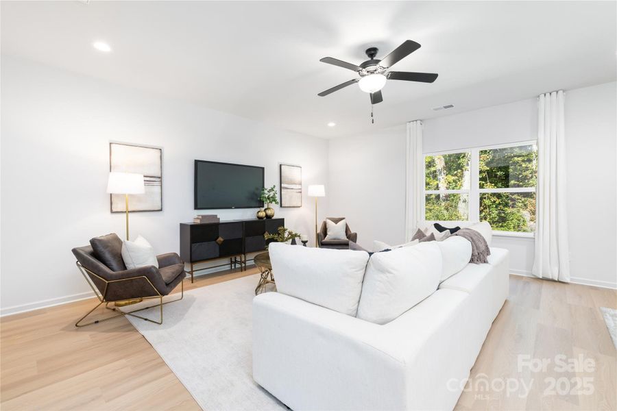 Furnished interior view inside a new home in , Charlotte (Image 14).