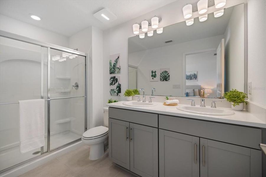 Furnished interior view inside a new home in Palmero, Nokomis (Image 9).