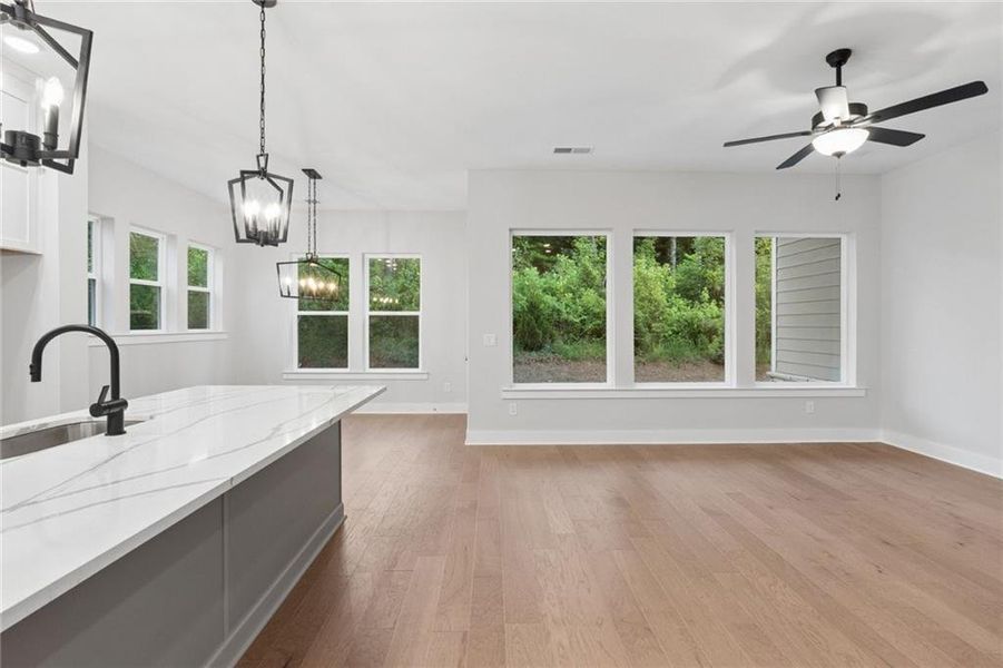 Spacious, unfurnished interior of a new home in Settingdown Farms, Cumming (Image 14).
