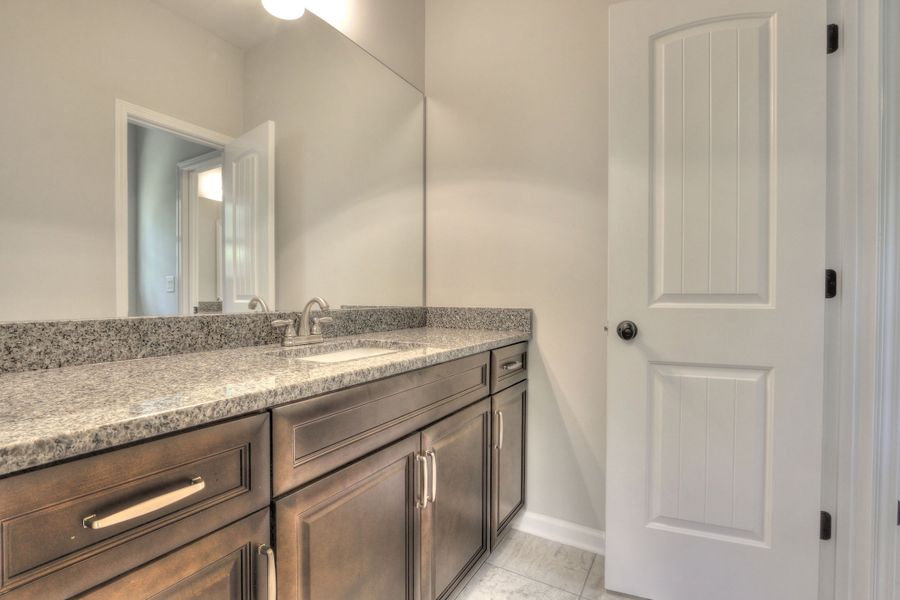 Representative furnished interior of a home built from the The Huntleigh by Bamford and Company in Rowland Springs, Cartersville (Image 10).